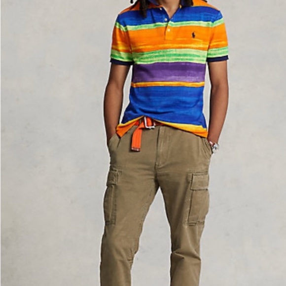 Ralph Lauren Multicolor Striped Polo Shirt - Picture 2 of 7
